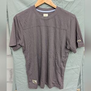 Tracksmith Merino Short Sleeve Men's Med Brown